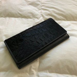 Liebeskind Textured Pony & Black Leather